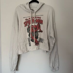 Women’s Marvel Spider-Man Cropped Hoodie